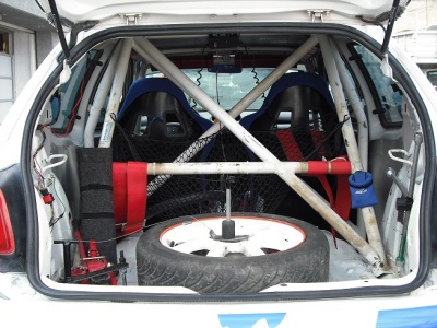 2004 Peugeot 206 FIA Roll Cage